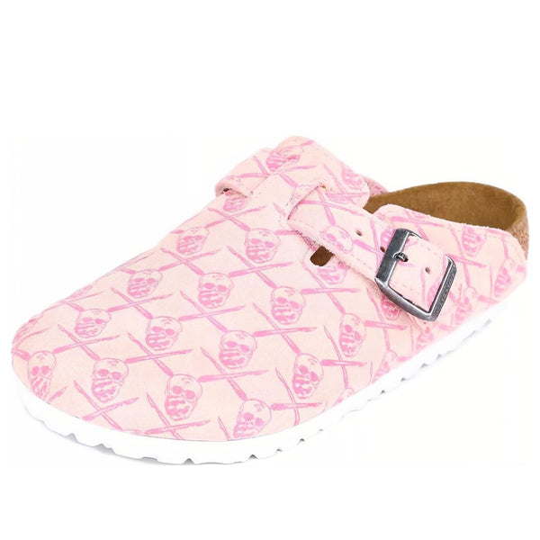 Birkenstock(WMNS)  x THE SHOE SURGEON Suede Sneakers 'Pink'