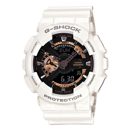 CASIOG-Shock Analog-Digital 'White'