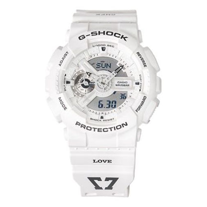 CASIOG-Shock Analog-Digital 'White'