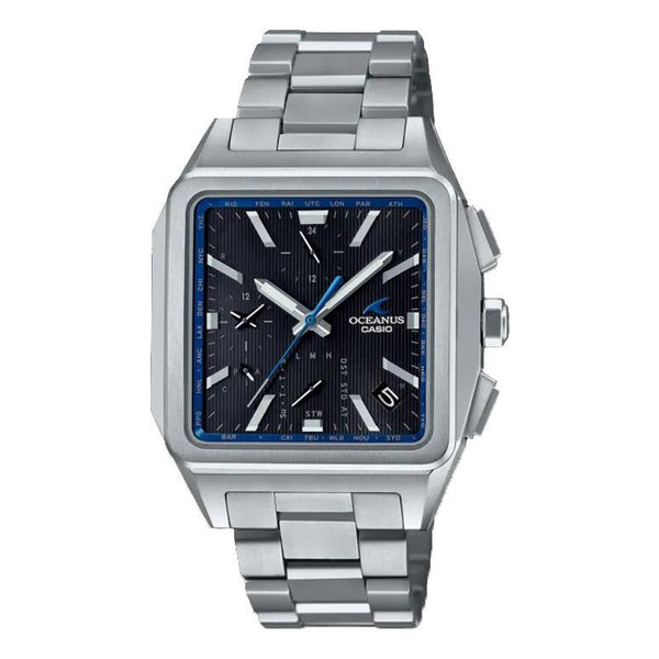 CASIOCasio Oceanus Classic Analog Watch 'Black Silver Blue'