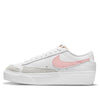 Nike(WMNS)  Blazer Low Platform 'White Pink Glaze'