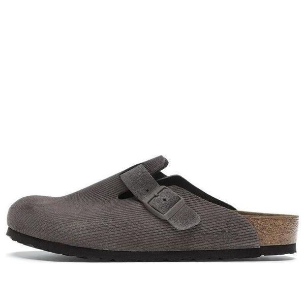 Birkenstockx Stussy Boston Clogs 'Anthracite'