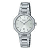 CASIOCasio Sheen Analog Octagonal Watch 'Silver White'