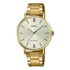 CASIODRESS Series Waterproof Gold Analog