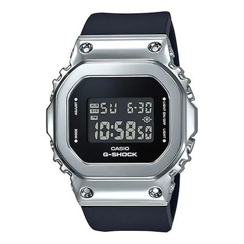 CASIOG-Shock Digital 'Black Silver'