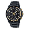 CASIOMen's  EDIFICE IP Watch Business Mens Black Analog