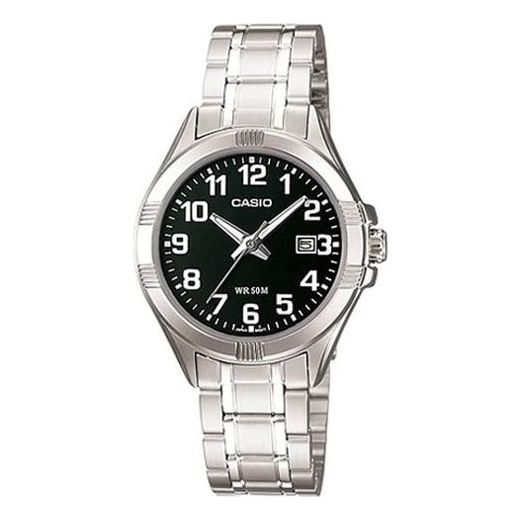 CASIOQuartz Waterproof Black Analog