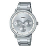 CASIOCasio Dress Analog Watch 'Black Silver Metallic'
