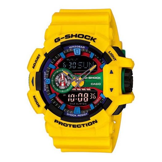 CASIOG-Shock Analog-Digital 'Yellow'