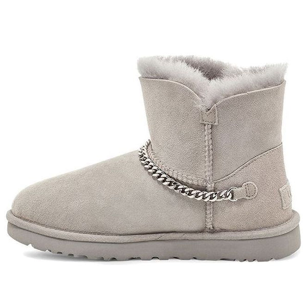UGG(WMNS)  Classic UGG Charm Mini Fleece Lined Gray