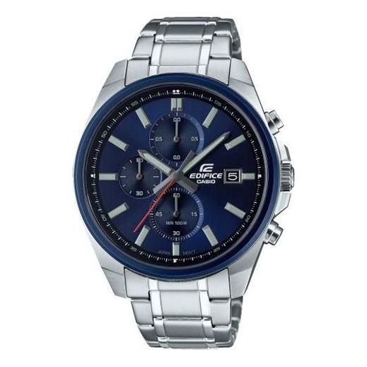 CASIOEDIFICE Quartz Waterproof Sapphire Crystal Mens Blue Analog