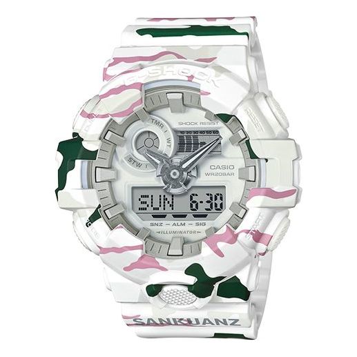 CASIOG-Shock Analog-Digital 'White'