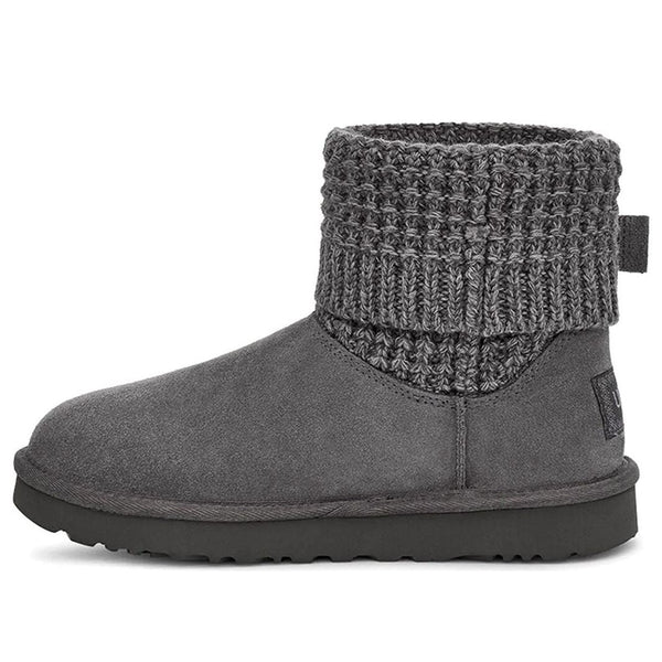 UGG(WMNS)  Classic Solene Mini Cozy Stay Warm Outdoor Casual Gray