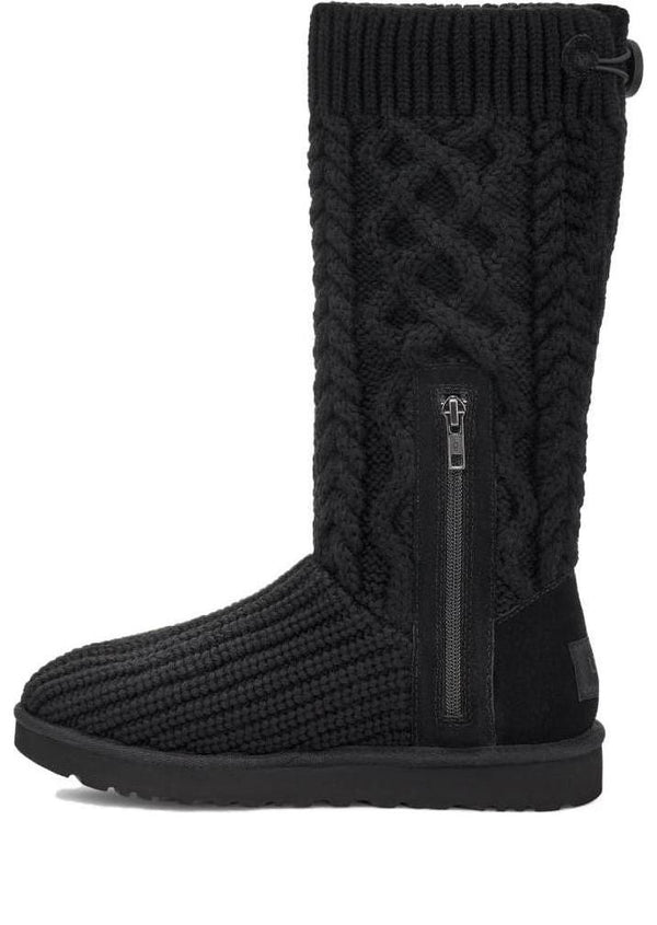UGG(WMNS)  Classic Cardi Cabled Knit Boot 'Black'