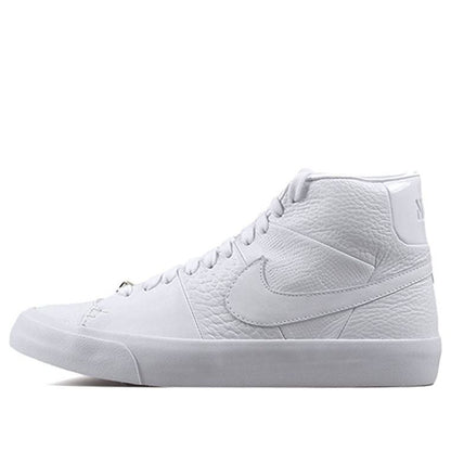 NikeBlazer Royal QS 'Triple White'