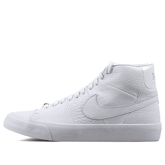 NikeBlazer Royal QS 'Triple White'