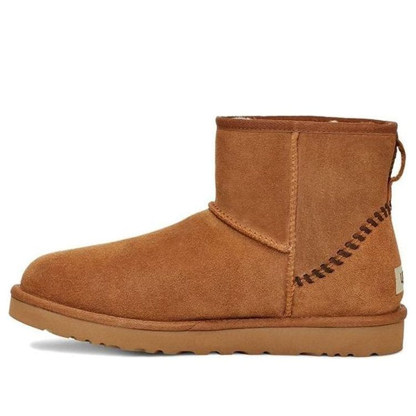 UGGClassic Mini Deco Suede Boot 'Brown'