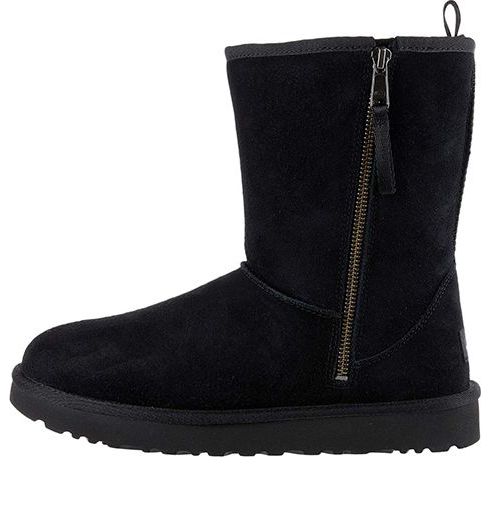 UGG(WMNS)  Classic Short Dual Zip 'Black'