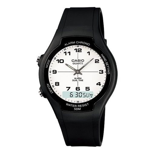 CASIOQuartz Waterproof Sports Mens Black Analog/Digital Combo