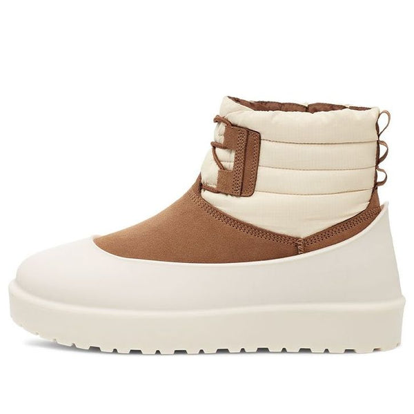 UGGClassic Mini Lace-Up Weather Boot 'Chestnut Whitecap'