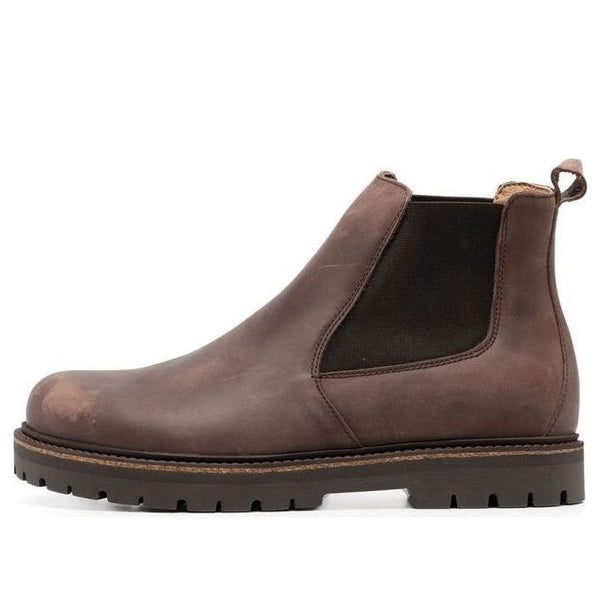 BirkenstockStalon Natural Leather Nubuck 'Mocca'