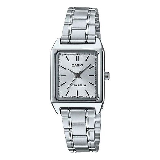 CASIOWaterproof Stainless Steel Strap Silver Analog