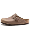 BirkenstockBoston Narrow 'Oiled Leather Tobacco Brown'