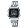 CASIOYOUTH Series Waterproof Quartz LA680WA-1B /Gold Unisex Mens Silver Digital