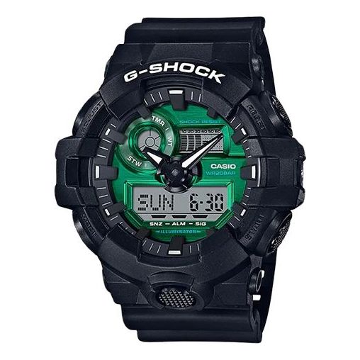 CASIOG-Shock Analog-Digital 'Black Green'