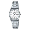 CASIOSteel Bracelet Water Resistant Quartz Waterproof White Analog