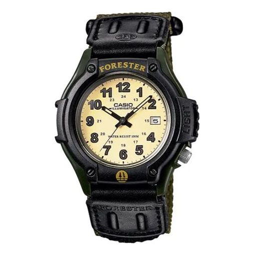 CASIOCasio Forester Analog Watch 'Black White Yellow'