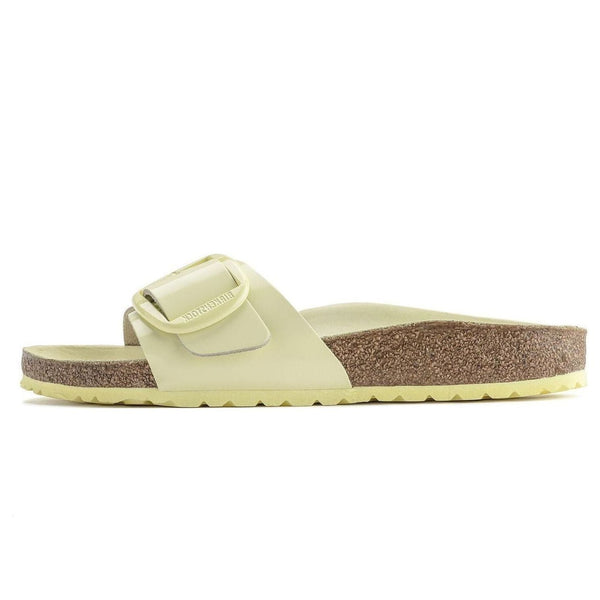 BirkenstockMadrid Big Buckle Narrow Fit Sandals 'Shine Popcor'