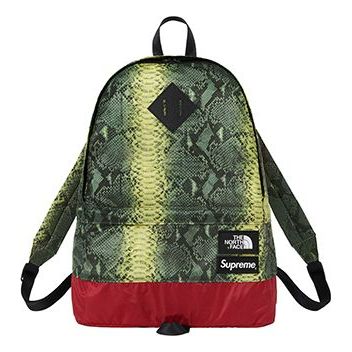Supremex The North Face Snakeskin Lightweight Day Backpack 'Green Yellow'