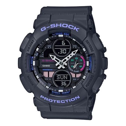 CASIOG-Shock Analog-Digital 'Black Purple'