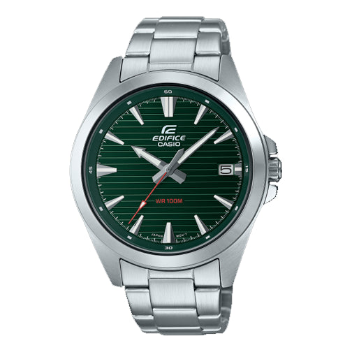 CASIOMen's  Minimalistic Business Watch 100m waterproof Mens Silver Analog