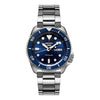 SEIKOCasual waterproof Sports Mechanical Blue