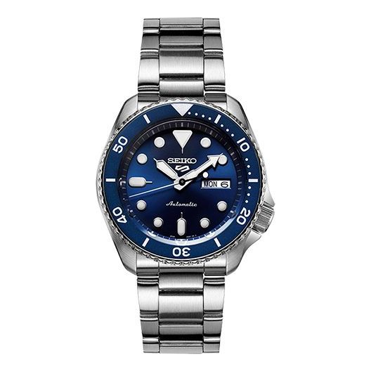 SEIKOCasual waterproof Sports Mechanical Blue