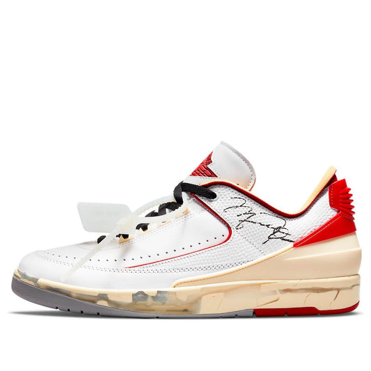 Air Jordan2 Retro Low SP x x Off-White 'White Varsity Red'