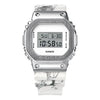CASIOG-Shock Square 'White SIlver'