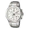 CASIOEDIFICE Stainless Steel Strap Mens White Analog