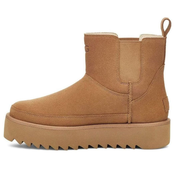 UGG(WMNS)  Classic Chelsea Platform Mini Boot 'Chestnut'