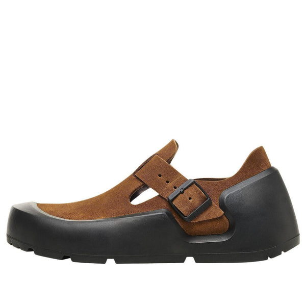Birkenstock(WMNS)  Reykjavik Nubuk Leather Shoes 'Mink'