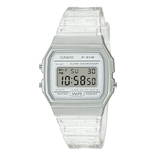 CASIOCouple Quartz Waterproof Sports Unisex Mens White Digital