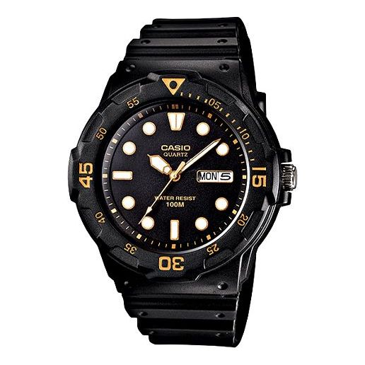 CASIOSports Waterproof Shockproof Mens Black Analog