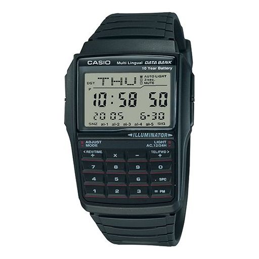 CASIOQuartz Waterproof Sports Mens Black Digital