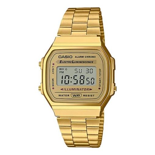 CASIOCasio Standard Digital Cube Watch 'Silver Gold'