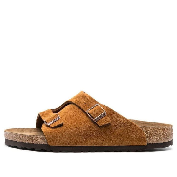 Birkenstock(WMNS)  Zrich Suede Leather Narrow Fit 'Mink'