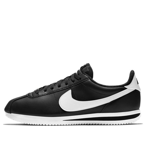 NikeCortez Basic Leather 'Black White'