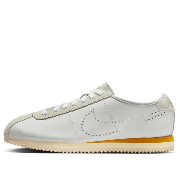 Nike(WMNS)  Cortez 'White Bronze Perforated Swoosh'
