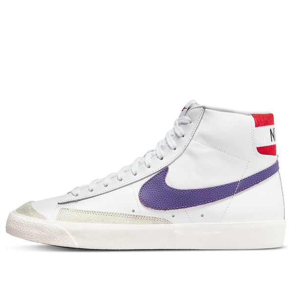 NikeBlazer Mid '77 Vintage 'Mismatched Basketball Leather Swooshes White'
